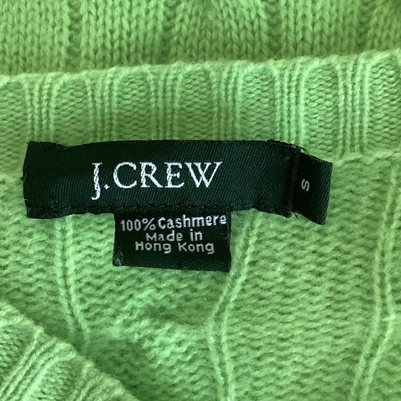 J. Crew Cashmere Cable Knit Sweater - Picture 10 of 10